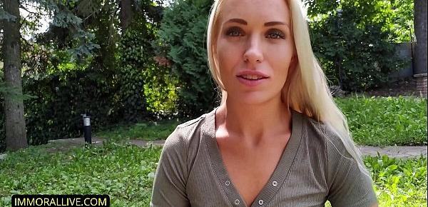  Virgin No More! - Angelika Grays Seduces Her Shy Stepbrother